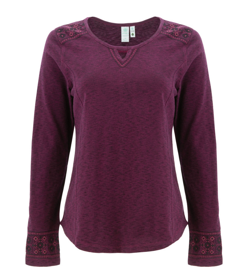 Magenta Climbing Ivy Top