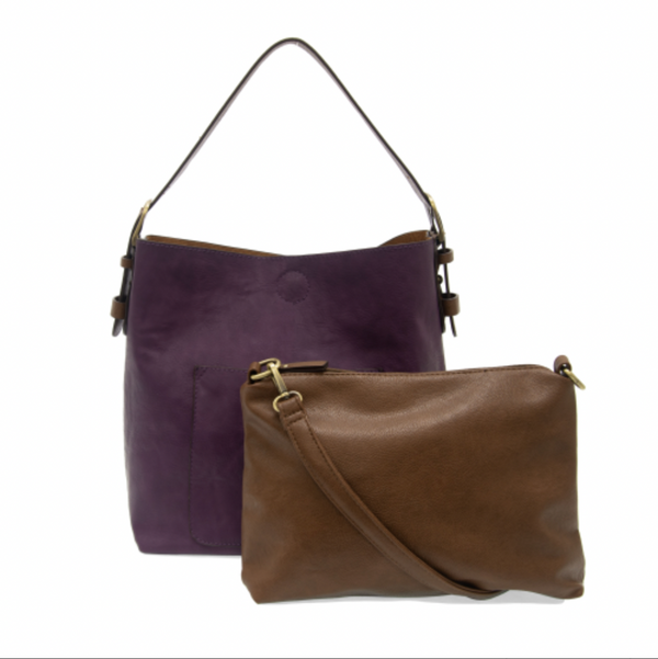 Purple Hobo Handbag