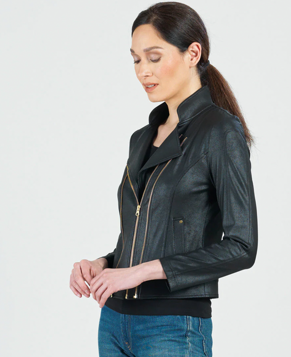 Women's Tall Warm-Up Jacket In Black