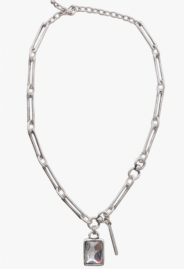 Lines Crystal Necklace
