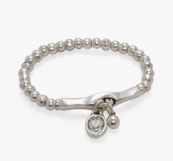 Crystal Charm Stretch Bracelet