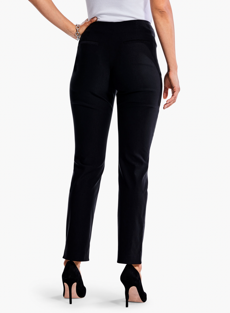 Black Staright Ankle Pant