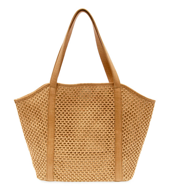 Natural Haven Open Weave Tote