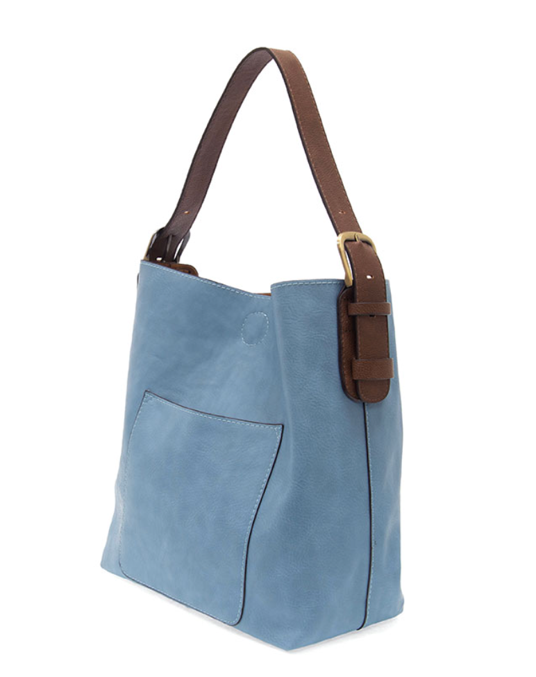 Tranquil Blue 2pc Hobo Handbag