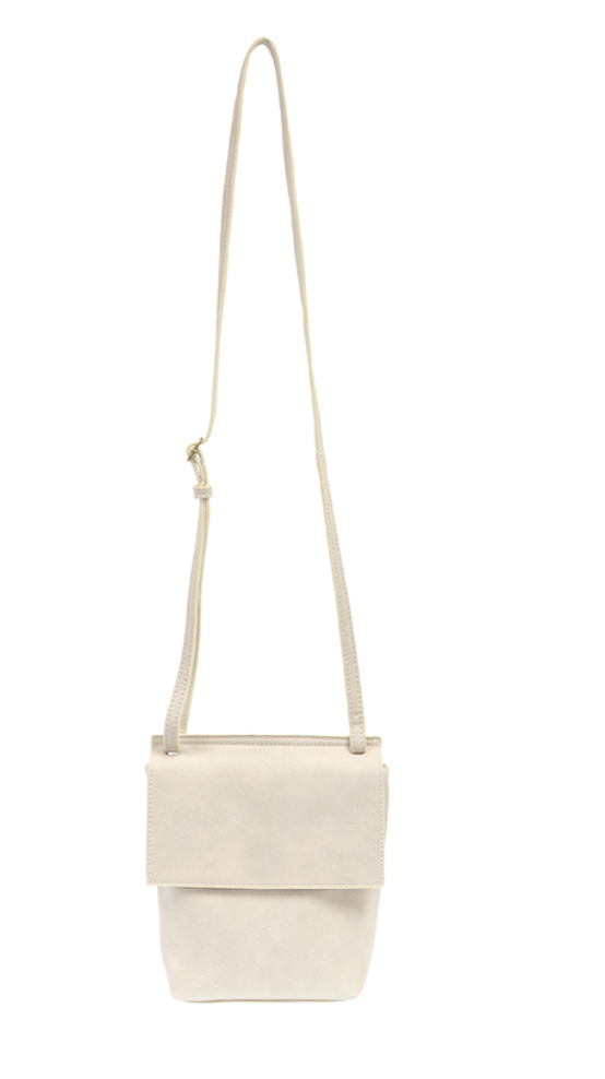 Oyster Front Flap Crossbody Bag