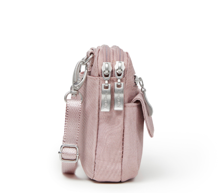 Blush Shimmer Everywhere Crossbody
