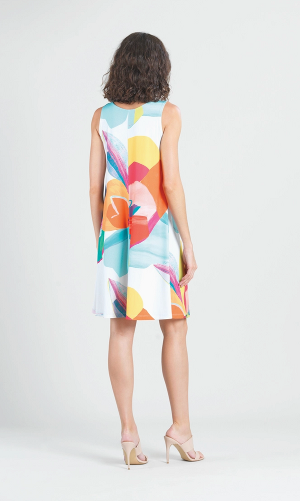 Sunburst Swing Dress