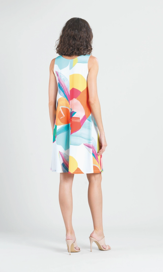 Sunburst Swing Dress