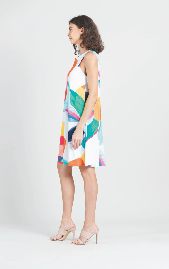 Sunburst Swing Dress