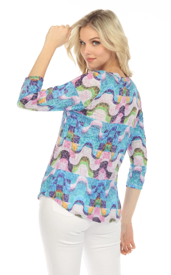 Neon Groove Vee Top