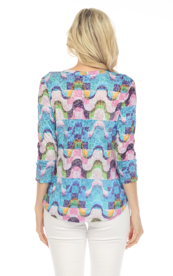 Neon Groove Vee Top