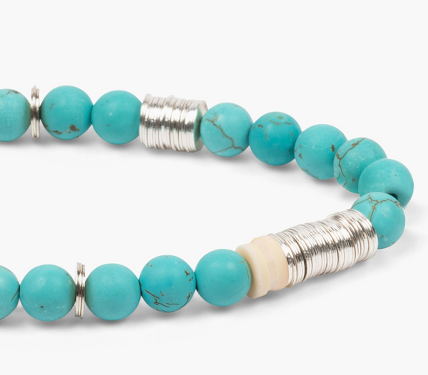 Turquoise Intermix Stone Stacking Bracelet