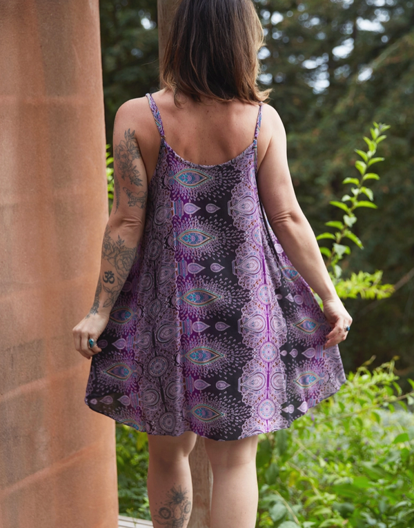 Purple Tank Dress