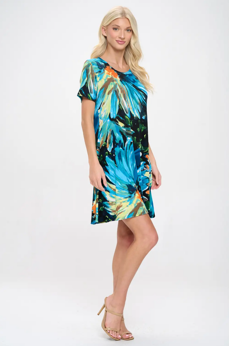 Turquoise Missy Dress