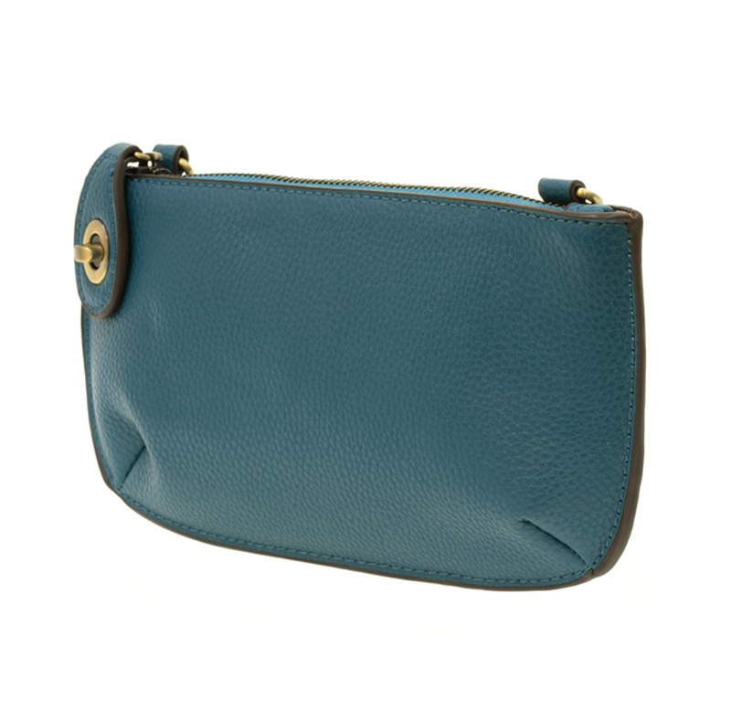 Peacock Xbody Wristlet Clutch