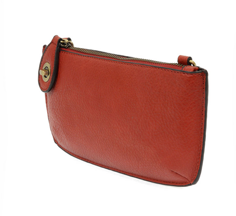 Cherry Red Wristlet Clutch