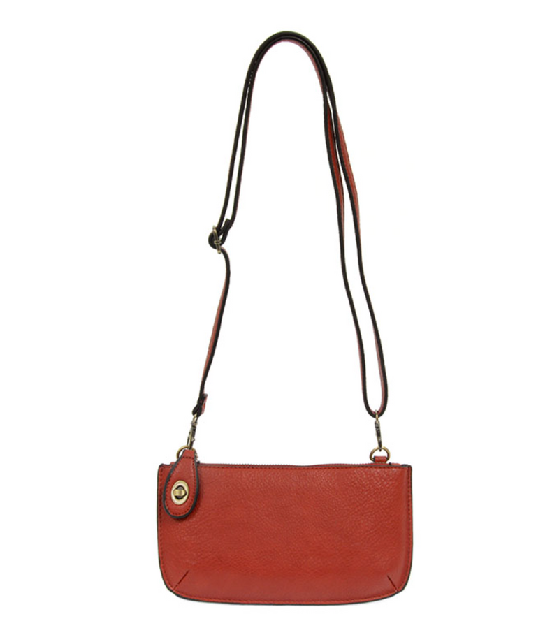 Cherry Red Wristlet Clutch