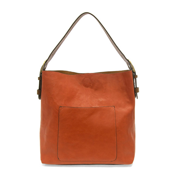 Terracotta Orange Hobo Handbag