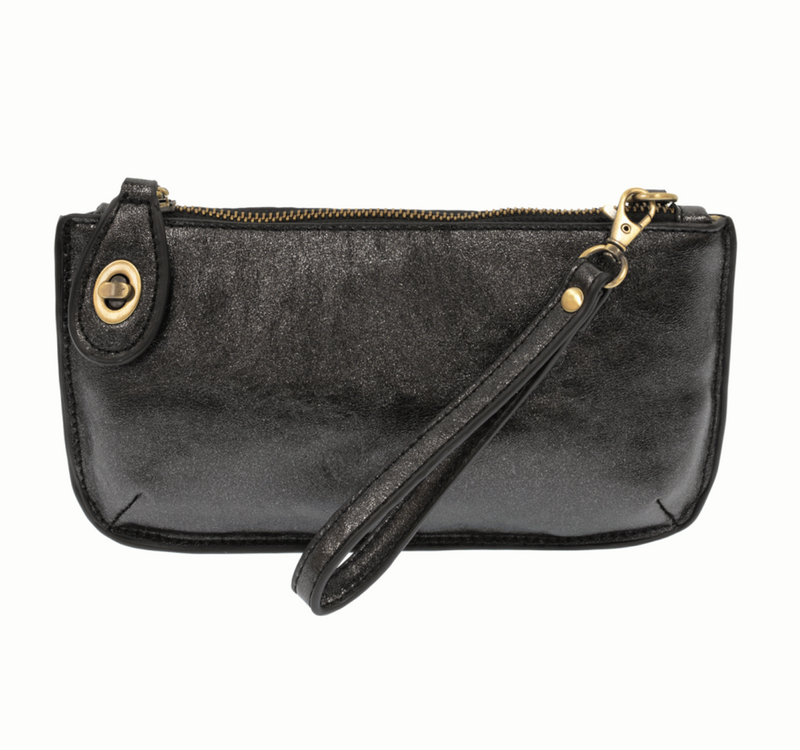 Black Lux Wristlet Clutch