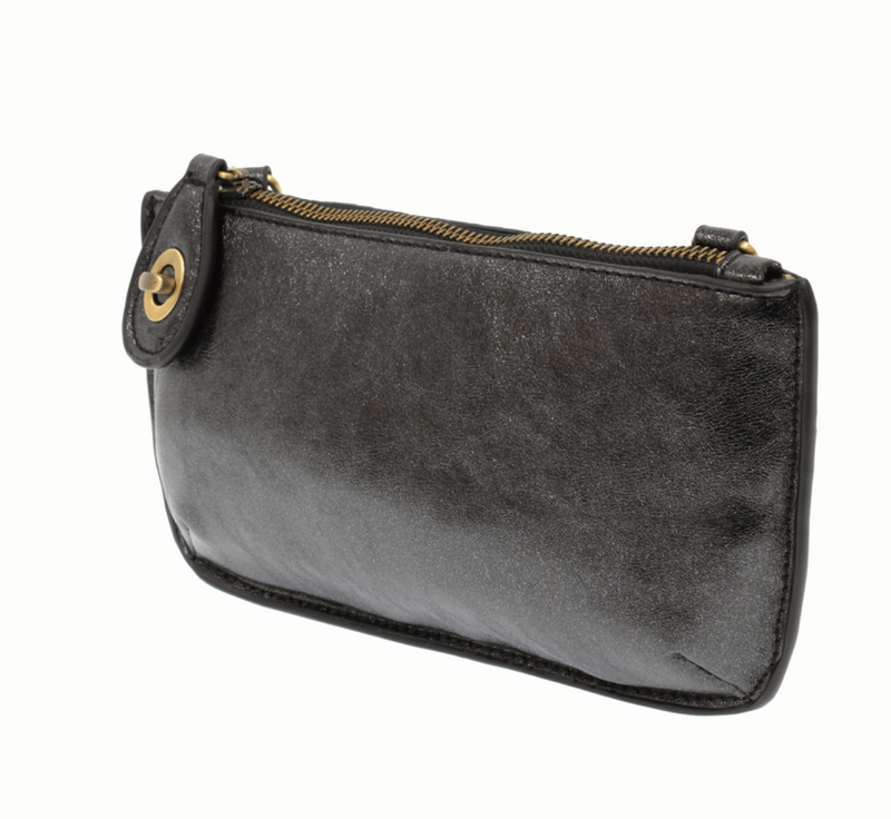 Black Lux Wristlet Clutch