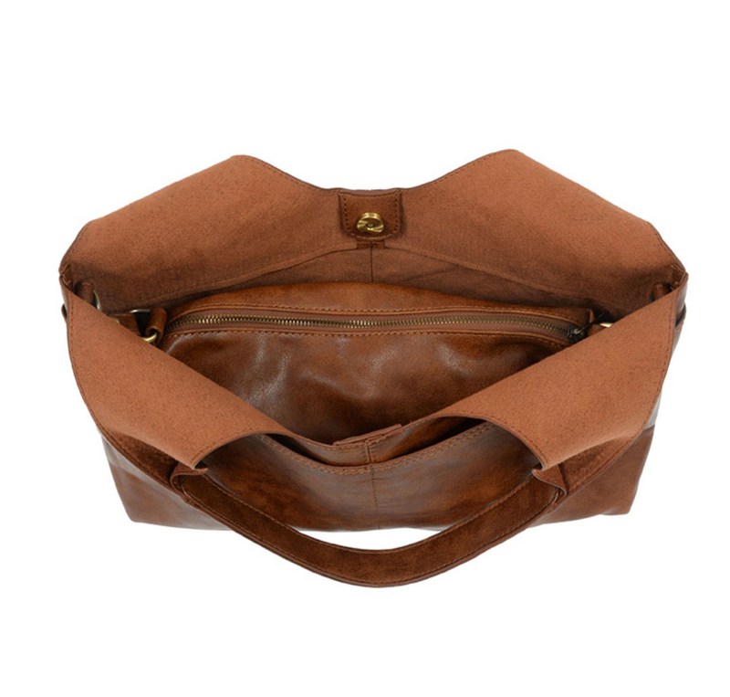 Saddle 2pc Hobo Handbag