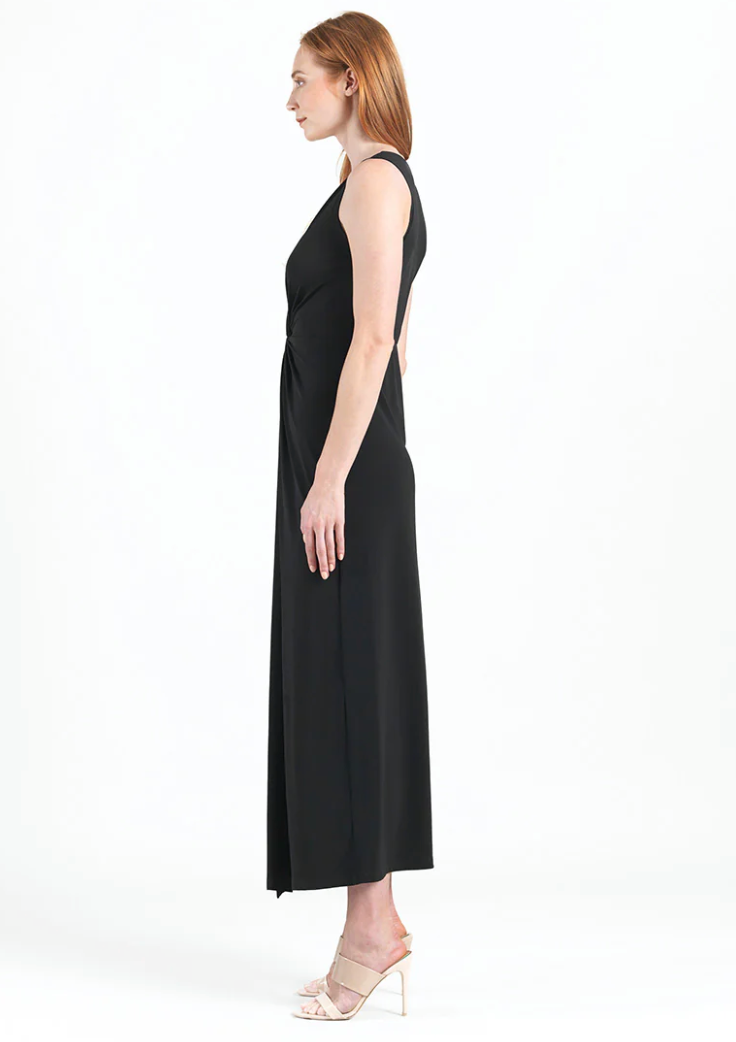 Black Center Maxi Dress