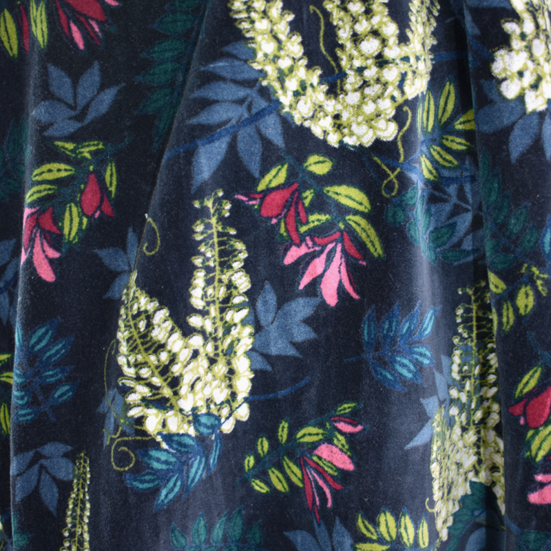 Sjorland Botanical Velvet Black Jacket