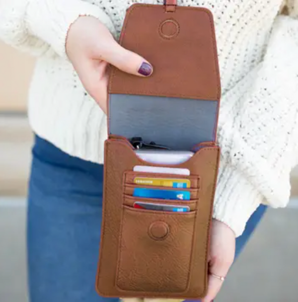 Navy Harper Crossbody Bag