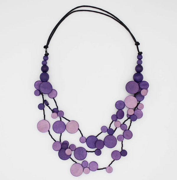 Purple Millie Necklace