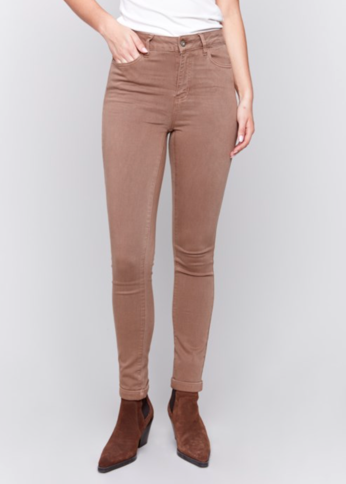 Truffle Twill Cuff Jeans