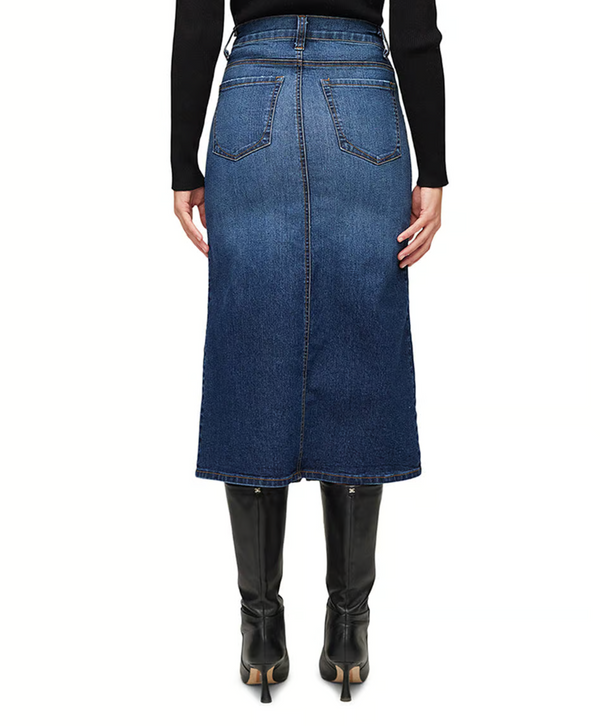 Denim Midi Skirt