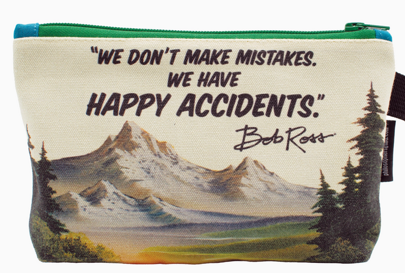 Bob Ross Zipper Bag