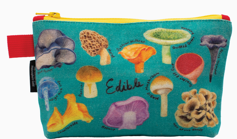 Mushroom Zipper Bag