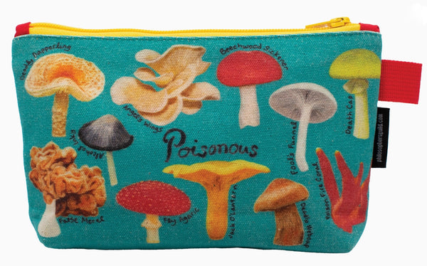 Mushroom Zipper Bag