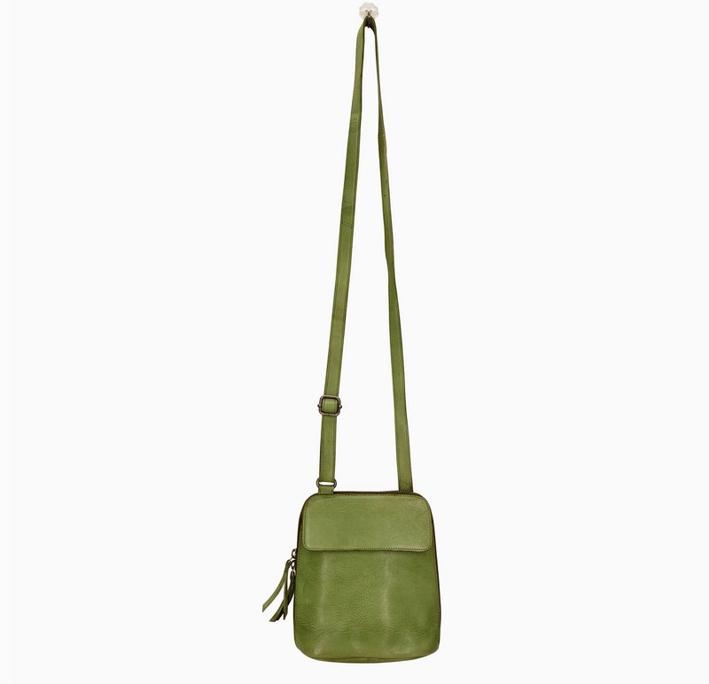 Grass Lucy Leather Organizer Bag