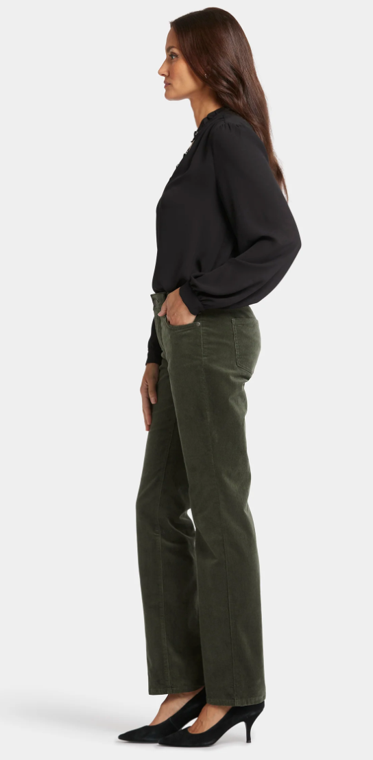 Vine Leaf Marilyn Straight Pants