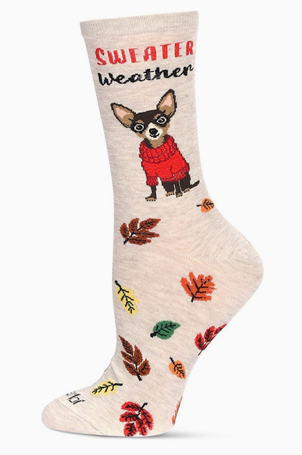 Women's Sweater Weather Bamboo Crew Socks