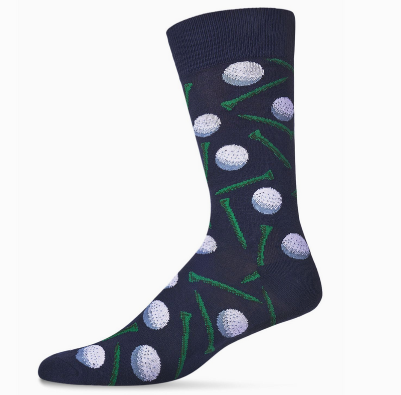 Men's Golf Bamboo Blend Men's Crew Socks