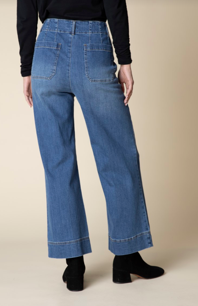 Denim Stretch Ankle Jean