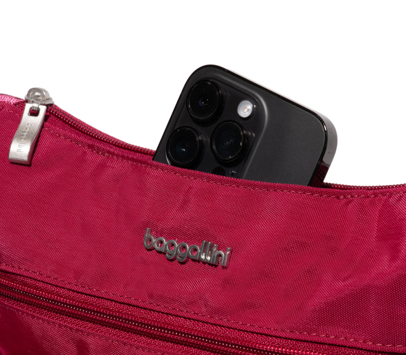 Beet Red Slim Modern Everywhere Bag