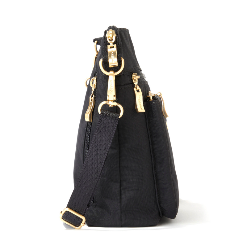 Black with Gold Pocket Bag