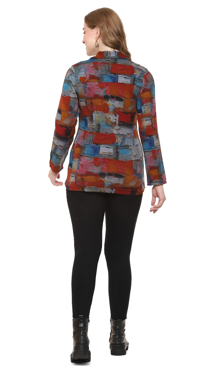 Sunset Reversible Zip Jacket