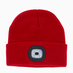 Mens Red LED Hat