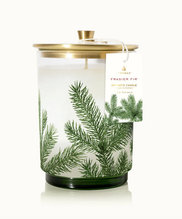 Pine Needle Luminary Candle