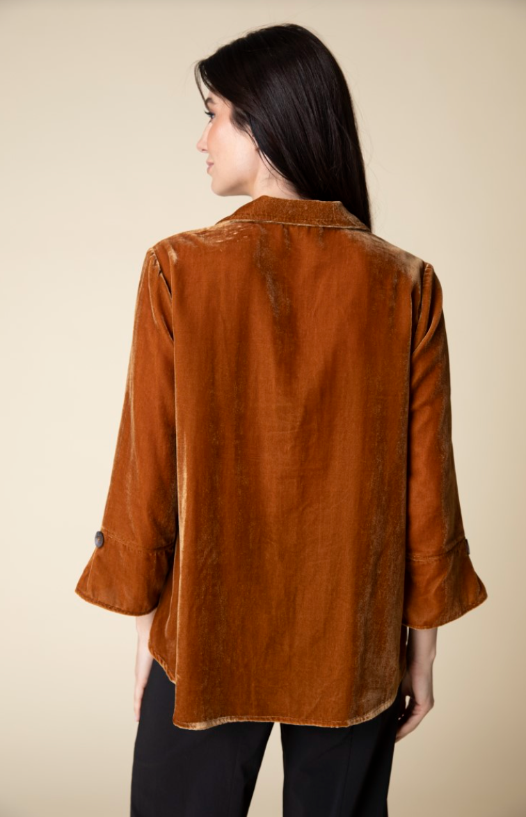 Ginger Velvet Classic Shirt