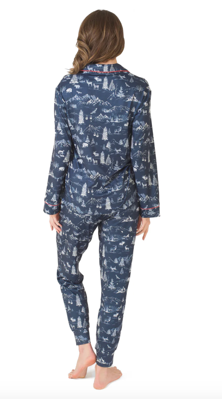 Indigo Forest Jogger Pajama Set