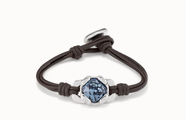 Eyeful Leather Bracelet