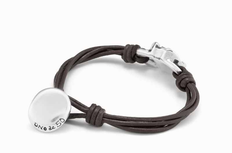 Eyeful Leather Bracelet