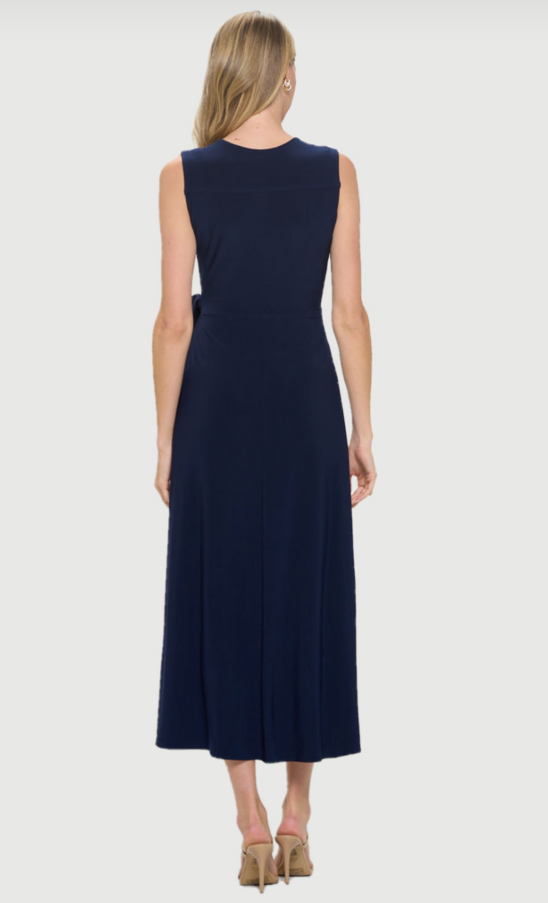 aline navy blue dress Navy Aline Midi Dress – Gondwana & Divine Clothing Co