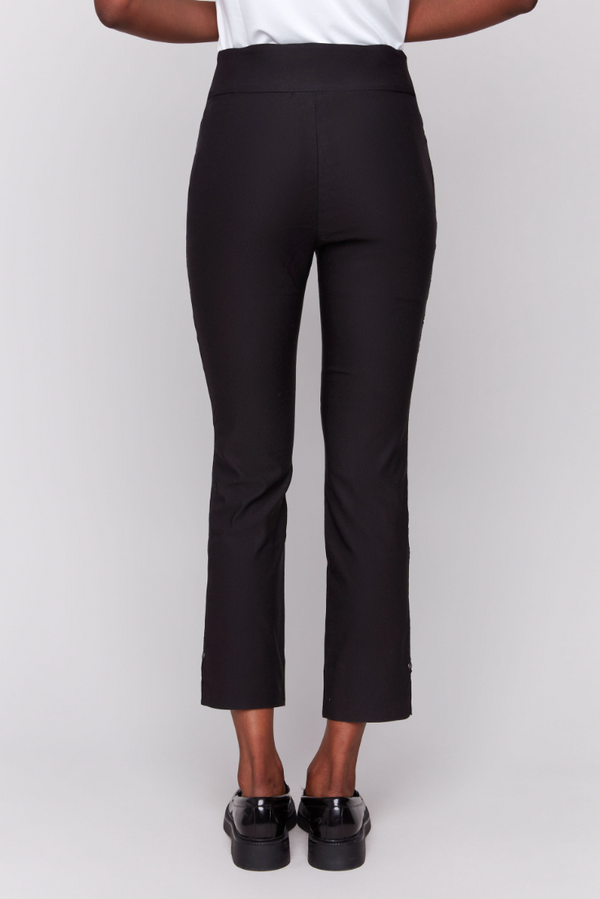 Black Capri Pocket Pant